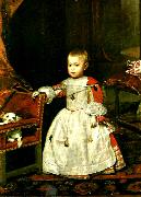 Diego Velazquez don felipe prospero painting